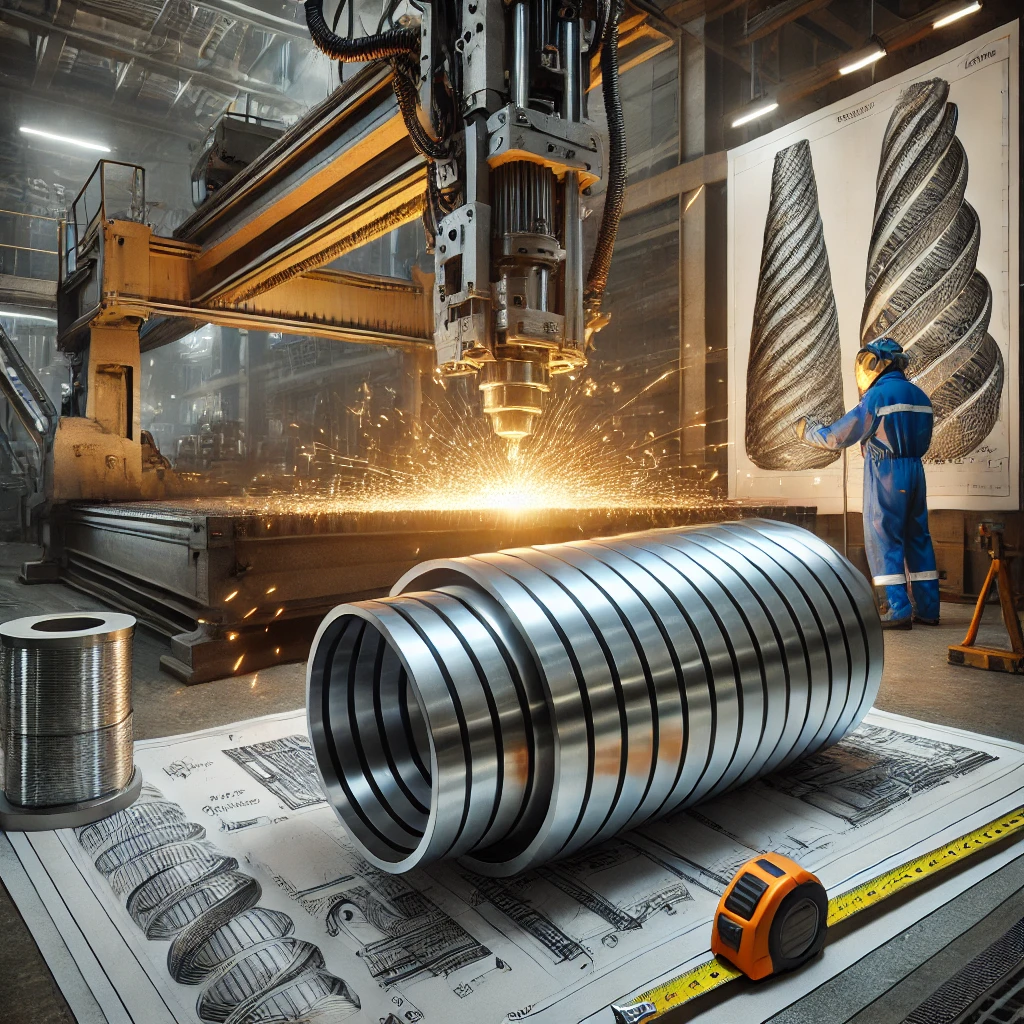 DALL·E-2025-03-17-10.57.18-A-highly-detailed-image-of-a-half-pipe-coil-serpentine-being-cut-and-shaped-in-an-industrial-workshop.-A-CNC-plasma-or-laser-cutting-machine-is-slic.webp